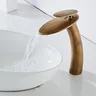 Robinet de lavabo en platine – vue 5