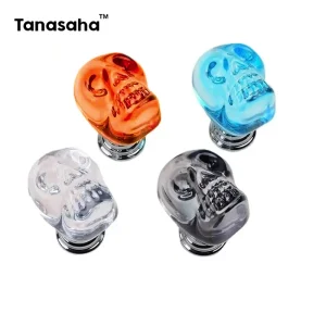 Bouton en cristal poignées en forme de crâne poignées de rangement d&rsquo;armoire de cuisine pour armoires et tiroirs poignées de meubles poignées de garde-robe