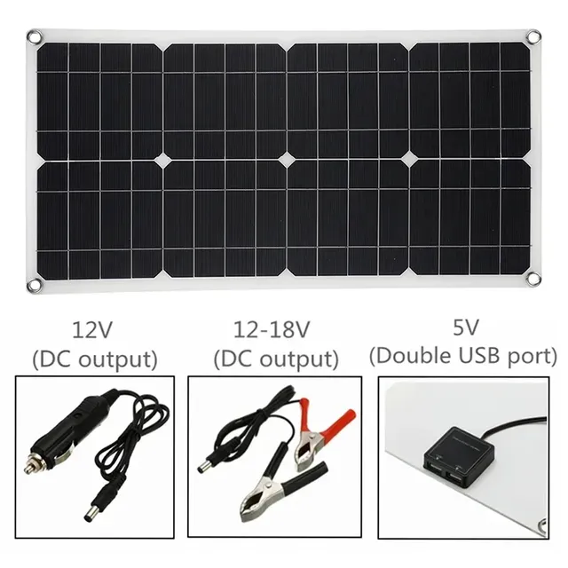 Panneau solaire Flexible 10W/20W/40W DC12-18V – vue 4