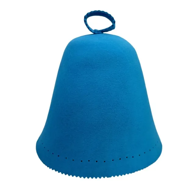 Chapeau sauna feutre laine mérinos pure sans couture… – vue 4