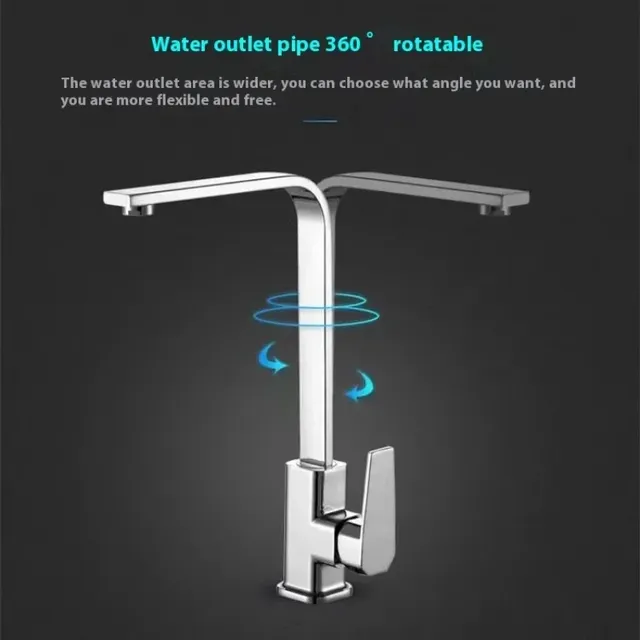 Robinet de lavabo de cuisine domestique avec capteur… – vue 6