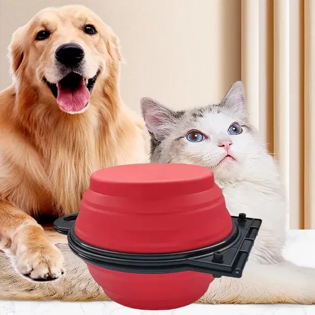 Bol de voyage pliable 2 en 1 pour chien – vue 3