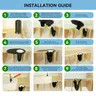 Kit de vidange de baignoire autoportante en acier… – vue 3