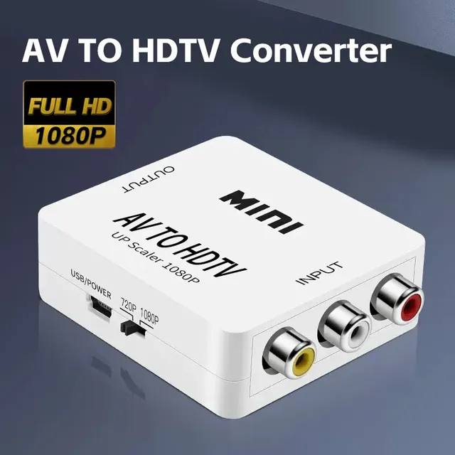 AV À HD MI Adaptateur HDTV 1080P Vidéo Composite… – vue 2