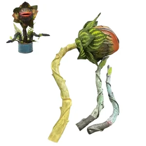 Statues de plantes Piranha en résine sans pot de fleurs, décoration de film, cour, maison, jardin, ornements artistiques, accessoire de décoration d&rsquo;halloween