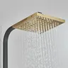 Ensemble de robinets de douche en or noir – vue 4