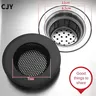 Filtre crépine évier cuisine salle bain inoxydable acier… – vue 2
