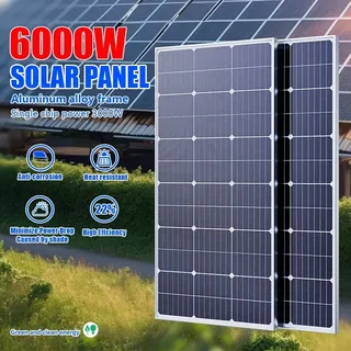 Kit de panneaux solaires haute puissance 6000W/3000W