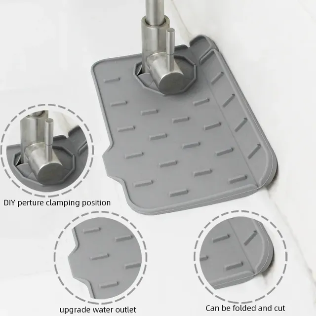 Tapis de robinet de cuisine en Silicone – vue 6