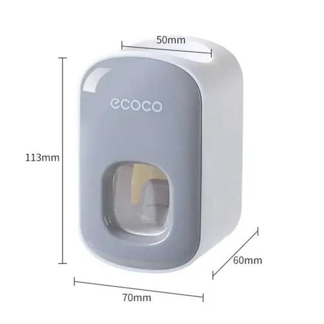 Distributeur dentifrice automatique mural support brosse… – vue 4
