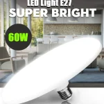 Ampoule LED 220V UFO lampe ronde Super lumineuse puissance lampes LED lumières blanches projecteur maison ampoule E27 cuisine chambre haut