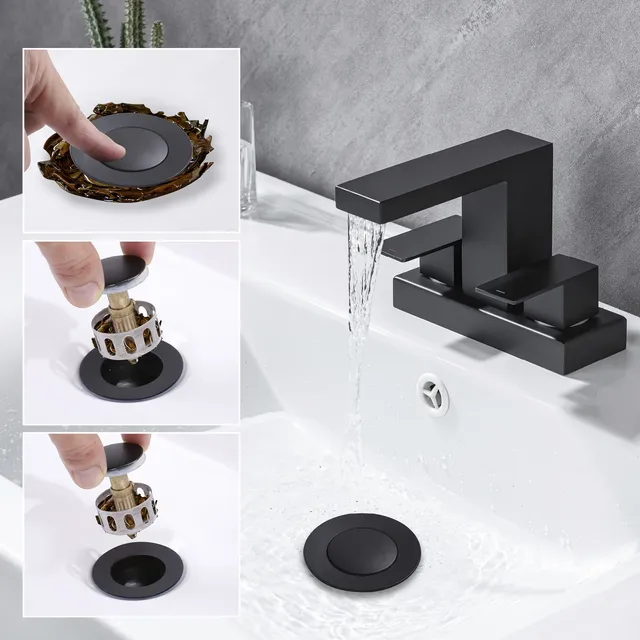 Évier de lavabo de salle de bains en acier inoxydable – vue 5