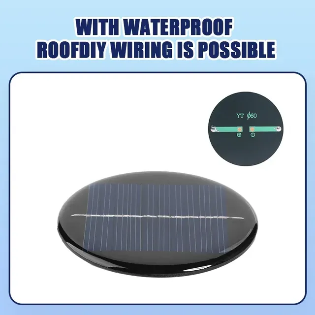 Mini panneau solaire en silicium polycristallin – vue 3