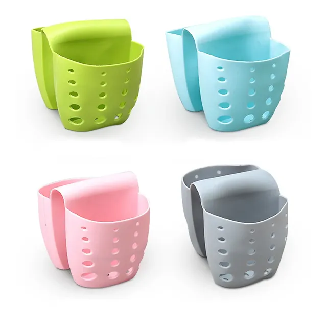 Évier de cuisine Double panier ustensiles organisateur… – vue 5
