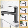 Robinet de lavabo extractible à double trou – vue 2