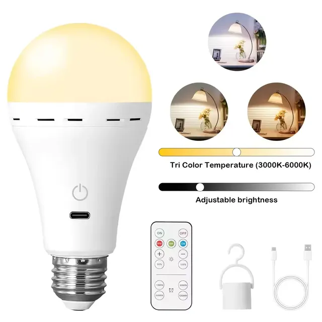 Ampoule Rechargeable couleur rvb – vue 5