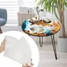 Grand moule rond rectangulaire en résine océan de 60cm – vue 4