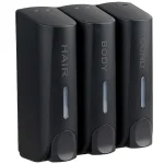 Distributeur de savon liquide, distributeur de Lotion de Gel douche, shampoing mural, récipient de Gel douche polyvalent pour salle de bain, Gadget de salle de bains