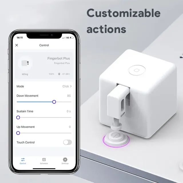 Tuya Zigbee/Bluetooth Fingerbot Plus Robot bouton… – vue 2