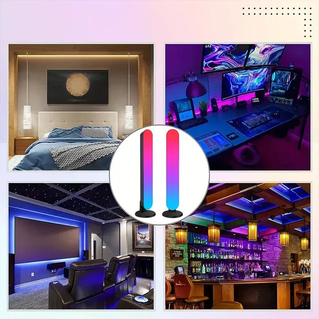 Lumière de ramassage rvb – vue 3
