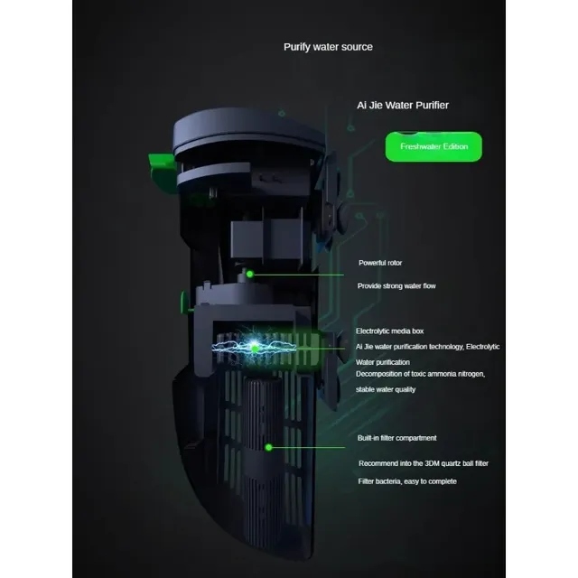 220-240V d'épurateur aquatique purificateur d'eau… – vue 2