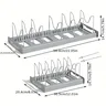 Support organisateur casseroles extensible armoire… – vue 6