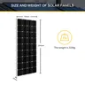 Solar panel Module de panneau solaire léger – vue 3