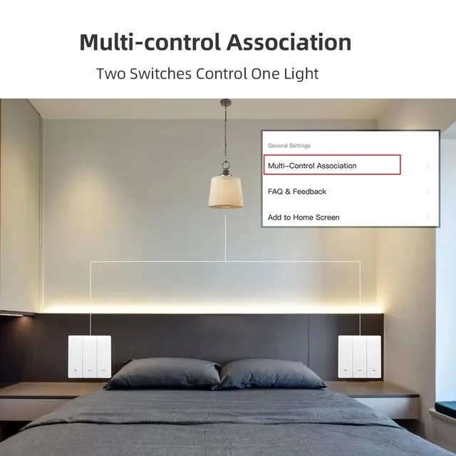 WIFI EU UK pas neutre/avec bouton poussoir de… – vue 2