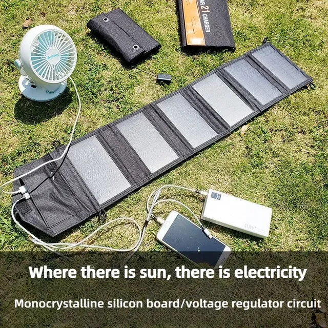 Panneau solaire pliable portable 40W monocristallin PERC… – vue 2