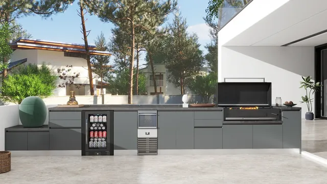 Cuisine extérieure modulaire encastrable inoxydable… – vue 2