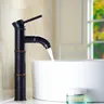 Robinets de lavabo Robinet cascade en bronze noir… – vue 7
