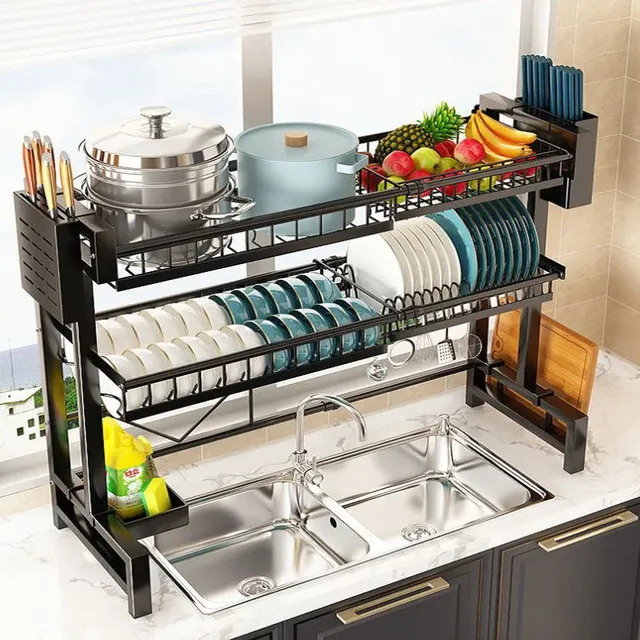 Étagère de rangement de cuisine au-dessus de l'évier – vue 6