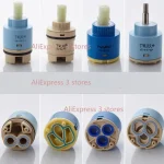 Bobine en céramique de remplacement pour économie d&rsquo;eau, 35mm/40mm, mitigeur d&rsquo;eau, cartouche de robinet, cuisine, salle de bains, pièce de rechange, 1 pièce