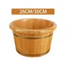 Bain de pieds en bois pour hommes et femmes – vue 2