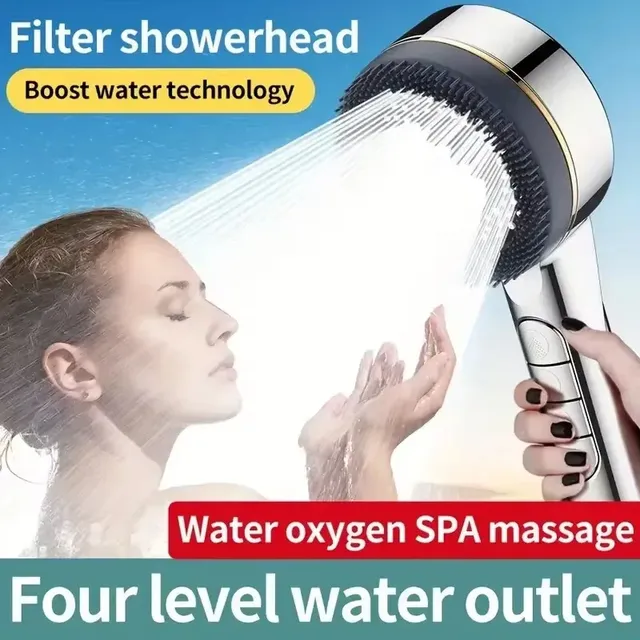 Pommeau de douche filtré suralimenté – vue 4