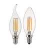 Ampoule LED filament bougie flamme verre…