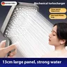 Pommeau de douche haute pression ultra grand de 13 cm – vue 2