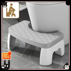 Repose-pieds de salle de bain – Repose-pieds imperméable et antidérapant de haute qualité, robuste pour la baignoire et la douche à domicile