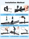 Rétroviseur rotatif guidon universel vélo moto scooter… – vue 6