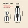Cuisine 3 modes pomme de douche robinet de cuisine 360 °… – vue 4