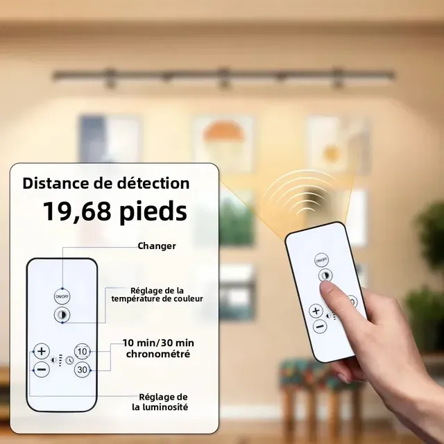 Lumière LED moderne pour miroir de vanité. Applique… – vue 3