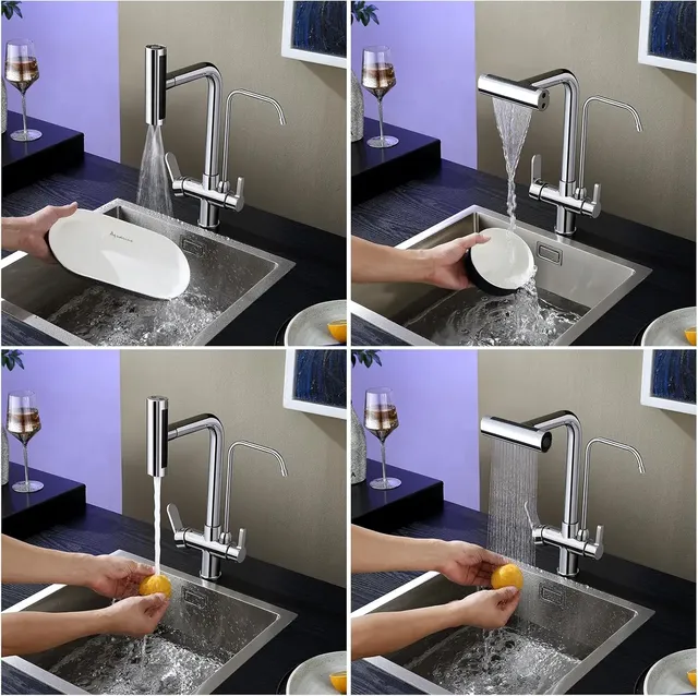 Robinets de cuisine à filtre tactile intelligent – vue 5