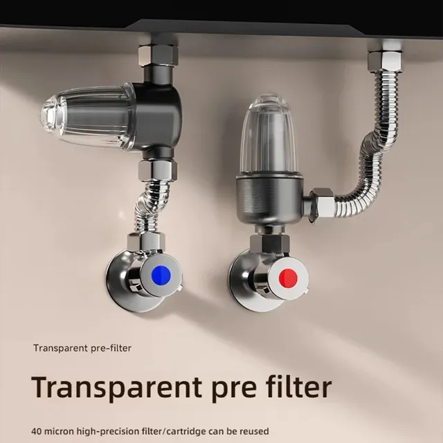 Cartouche filtrante pour chauffe-eau en acier inoxydable – vue 4