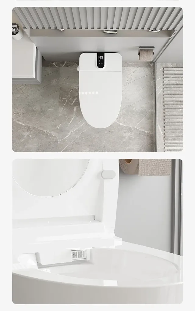 Toilettes intelligentes LED télécommande monobloc… – vue 4