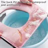 Juste de siège de toilette en polymère lavable avec… – vue 4
