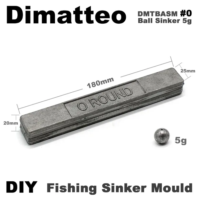 Moule plombs pêche bricolage plat rectangulaire dix… – vue 3
