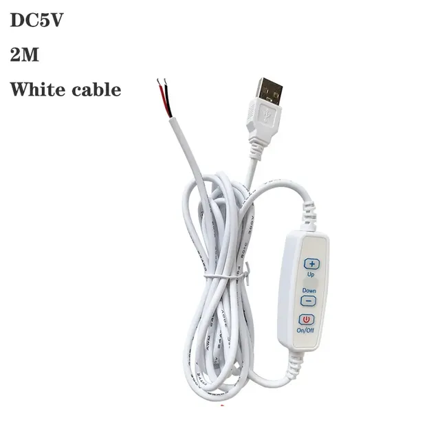 Variateur USB connecteur de fil de 2m avec interrupteur… – vue 4