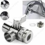 Adaptateur de robinet de cuisine M22/M24, séparateur d&rsquo;évier de cuisine, Valve de dérivation, connecteur de robinet d&rsquo;eau pour douche salle de bains