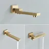 Ensemble de robinets de douche en or brossé – vue 5