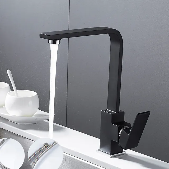 Robinet évier cuisine mitigeur monocommande bec haut… – vue 5